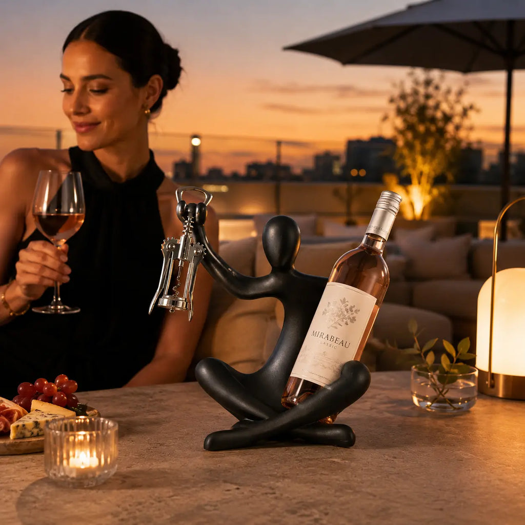 Owen Barrett's Cascade Basalt Wine Figure
